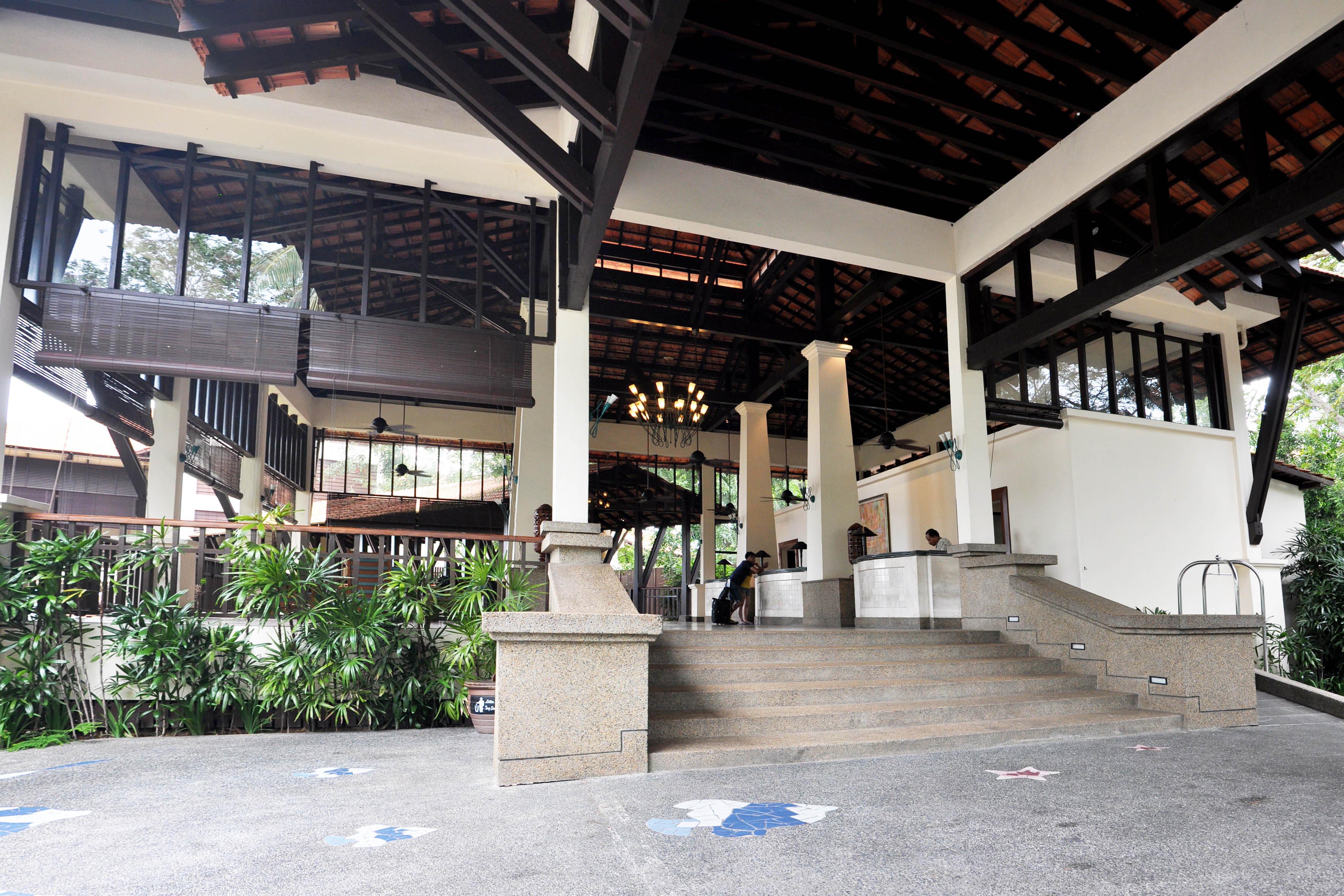 Avillion Port Dickson Hotel Kültér fotó The lobby of the hotel